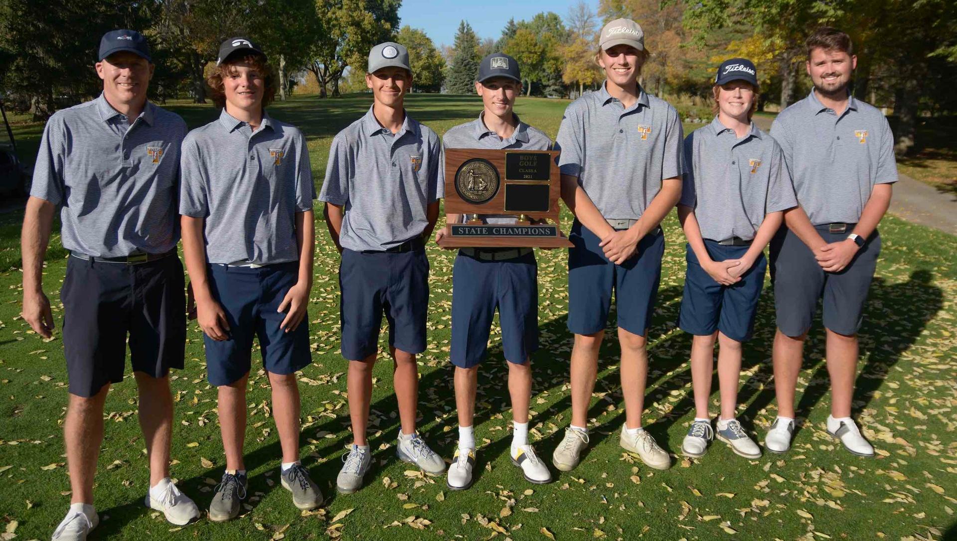 2021 Boys State Golf Championships, Final Results